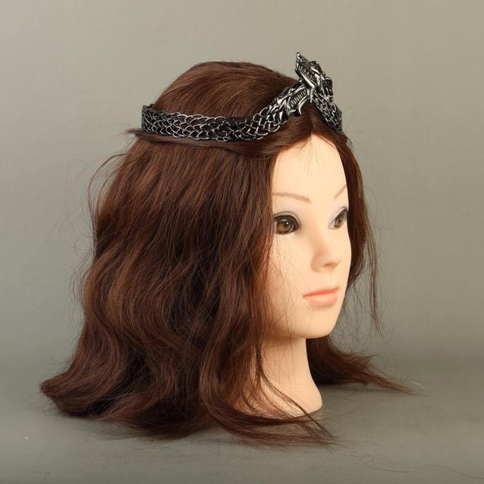 Game Of Thrones Sansa Stark Crown Headbands Halloween Costume Metal Accessories Adult Woman Prop