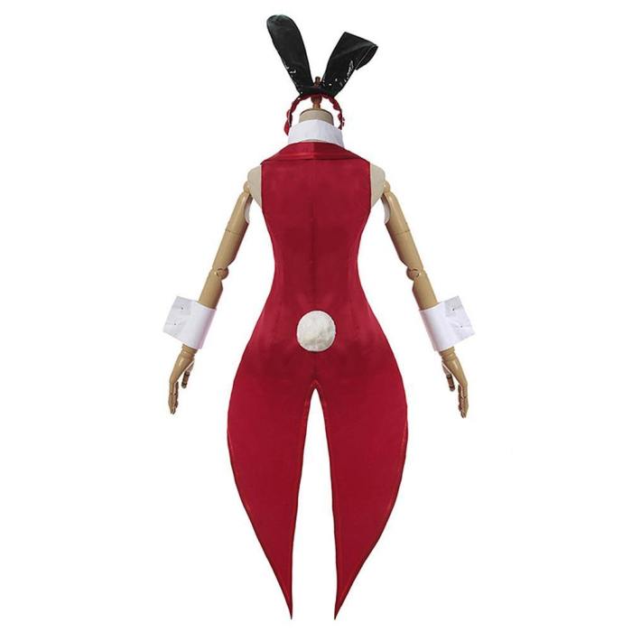 Anime Date A Bullet Tokisaki Kurumi Bunny Girl Jumpsuit Outfits Halloween Carnival Suit Cosplay Costume