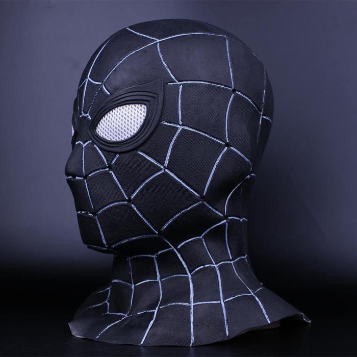 Black Spiderman Halloween Cosplay Mask
