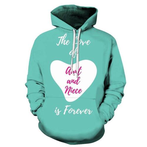 Forever Aunty 3D - Sweatshirt, Hoodie, Pullover