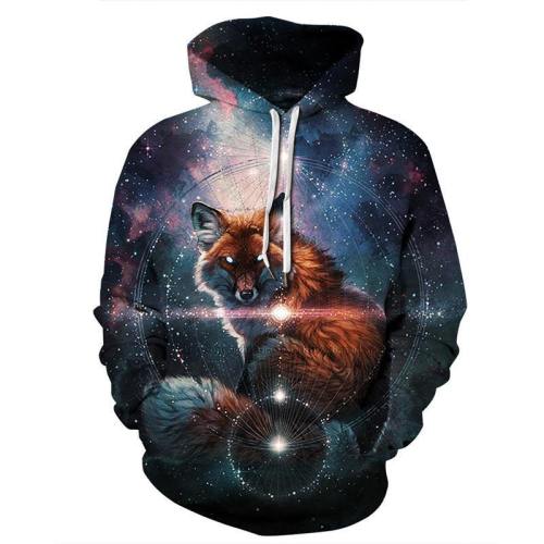 Wolf Hoodies Unisex 3D Print Sweatshirt