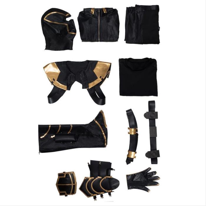 Avengers 4 Endgame Hawkeye Ronin Outfit Cosplay Costume