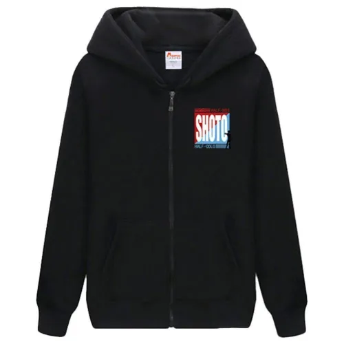 Teen Hoodie My Hero Academia Hoodie Boku No Hero So Todoroki Zip Up Sweatshirt Unisex