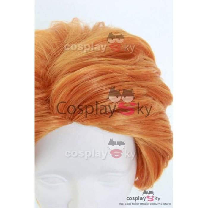 Zootopia Fox Nick Cosplay Wigs Orange
