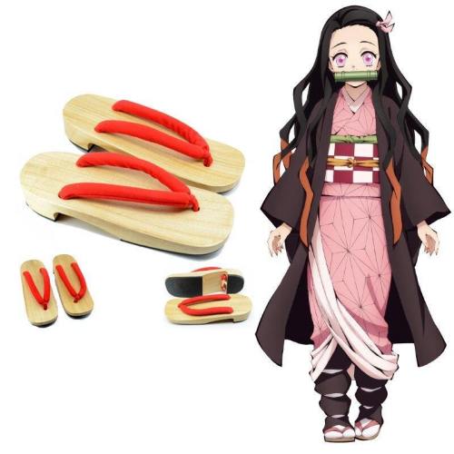 Demon Slayer Kimetsu No Yaiba Nezuko Agatsuma Tomioka Shoes Japan Geta