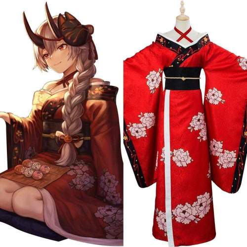 Fate/Grand Order Tomoe Gozen Kimono Cosplay Costume