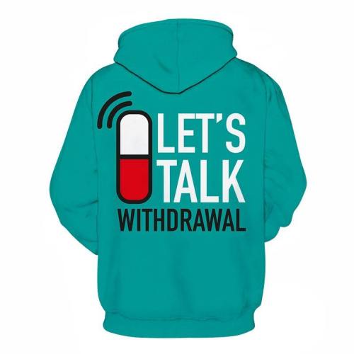 Let'S Talk Mental Health Awareness - 3D - Sweatshirt, Hoodie, Pullover