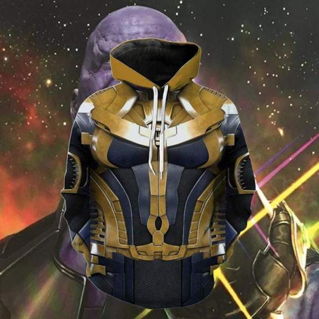 The Avengers Endgame Thanos Pullover Hoodie