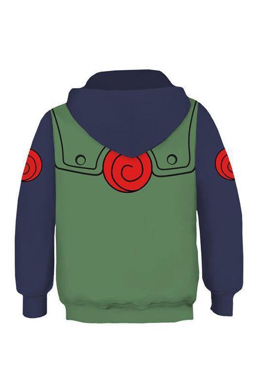Boys Hoodie Naruto Ninja Outfit 3D Pullover Sweatshirt For Kids