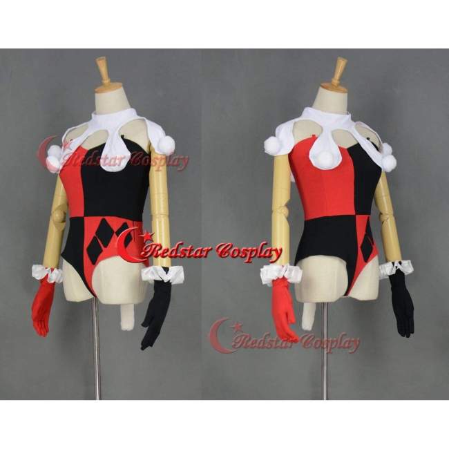 Harley Quinn Cosplay Costume From Injustice Cosplay Jumpsuit Style