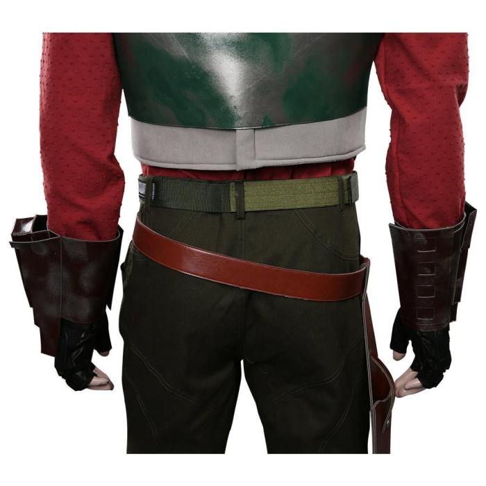 The Mandalorian S2 Cobb Vanth Top Pants Outfits Halloween Carnival Suit Cosplay Costume