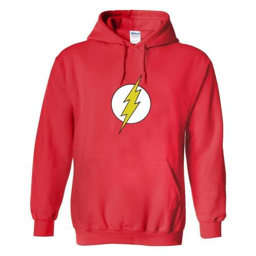 Unisex The Flash Hoodies Lightning Logo Printed Pullover 3D Print Jacket Sweatshirt