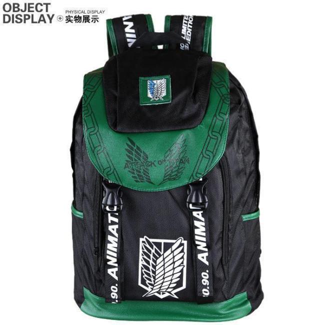 Anime Comics Attack On Titan Daypack Backpack Csso123