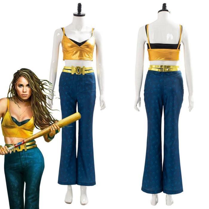 Birds Of Prey Black Canary Outfit Cosplay Costume