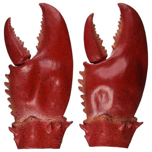 Halloween Latex Ragged Giant Lobster Claws Adult Cosplay Props
