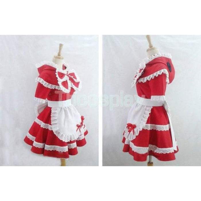 League of Legends Little red riding hood anne cosplay costume dress