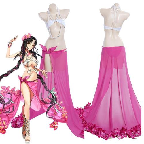Fate/Grand Order Fgo The Fifth Anniversary Sesshouin Kiara Swimwear Outfits Halloween Carnival Suit Cosplay Costume