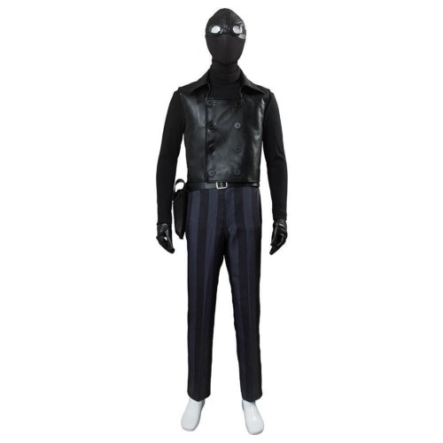 Spider-Man: Into The Spider-Verse Spider-Man Noir Cosplay Costume