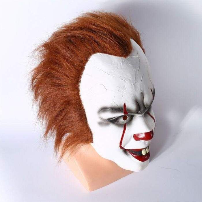 It Movie Pennywise The Clown Mask Cosplay Props
