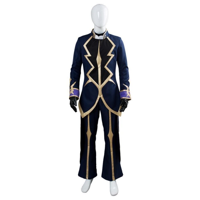 Code Geass: Lelouch Of The Resurrection Season 3 Zero Dress Suit Uniform