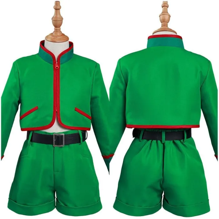 Hunter X Hunter Gon Freecss Kids Children Top Pants Outfits Halloween Carnival Suit Cosplay Costume
