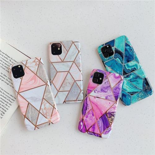 Lovely Geometric Pattern Marble Phone Case