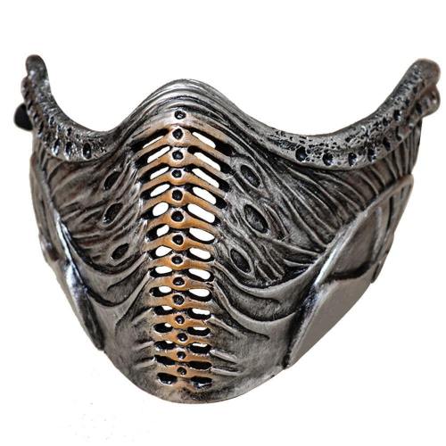 Halloween Mortal Kombat Resin Mk Scorpion Face Sub-Zero Mask Masker