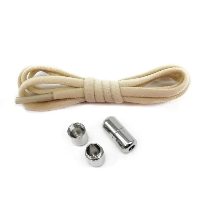 No Tie Elastic Shoe Laces With Metal Lock