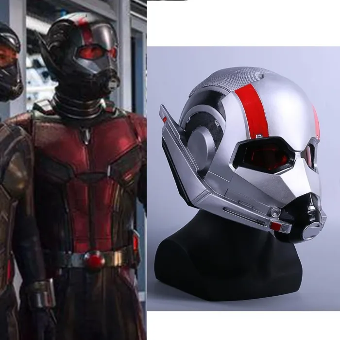 Movie Ant-Man And The Wasp Antman Pvc Helmet Scott Lang Cosplay Mask