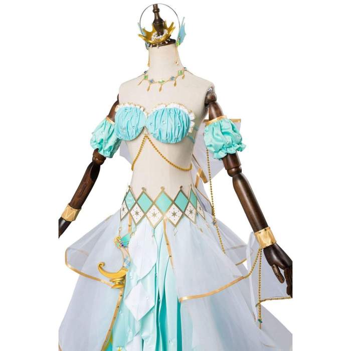 Lovelive Mermaid Festa Kanan Matsuura Cosplay Costume Awakening Dress
