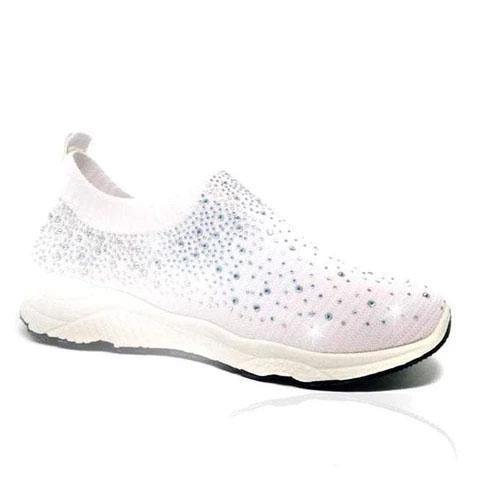 New Crystal Sizzle Sneakers Women Shoes Bling Bling Latest Shoes For Lady