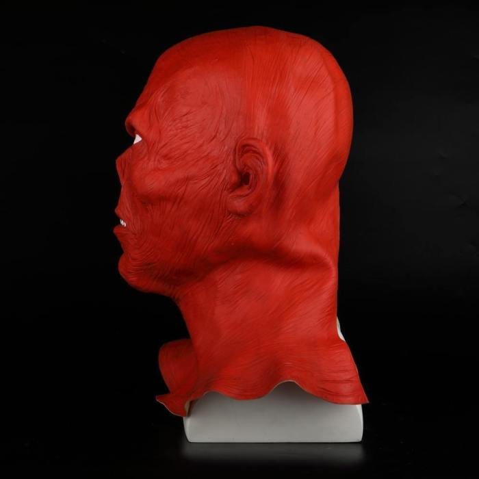 Star Wars Horror Full Head Masquerade Red Skull Hood Latex Mask Halloween Cosplay Zombie Mask New