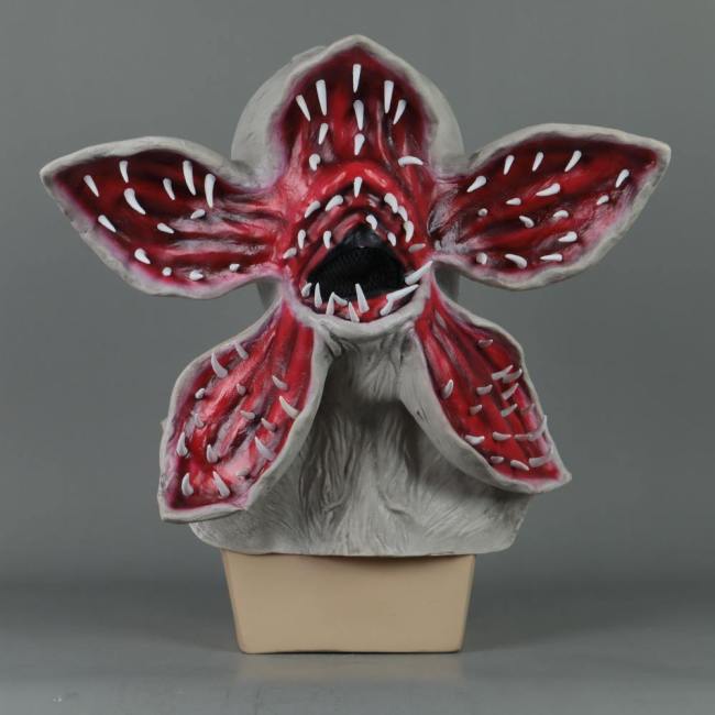 Stranger Things Demogorgon Mask Man Eater Flower Halloween Cosplay Mask