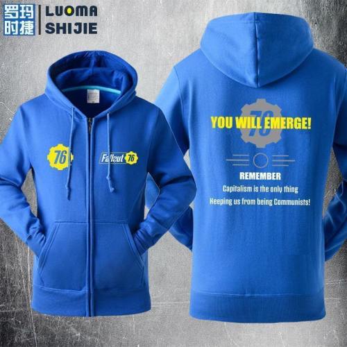 Fallout 4 You Will Emerge Sweater Cosplay Hoodies Jacket