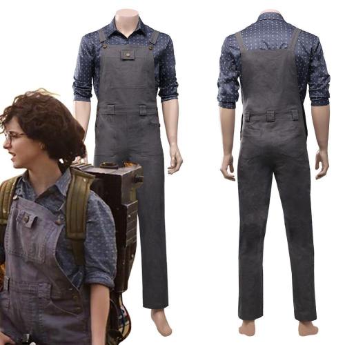 Ghostbusters: Afterlife Trevor Adult Men Outfit Halloween Carnival Costume Cosplay Costume