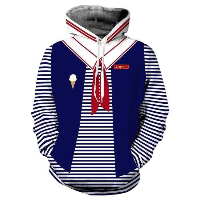 Stranger Things Hoodie - Stranger Things Season 3 Pullover Hoodie