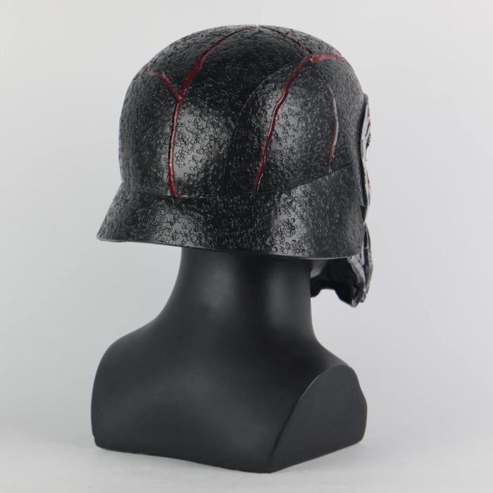 New Kylo Ren Helmet Cosplay Star Wars 9 The Rise Of Skywalker Mask Props Pvc Star Wars Helmets Masks Halloween Party Prop