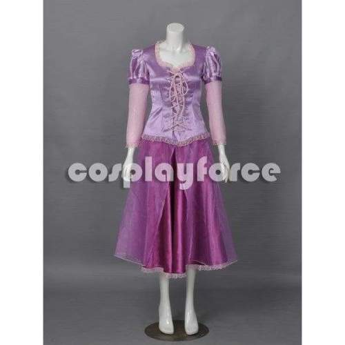 Tangled Princess Rapunzel Cosplay Costume