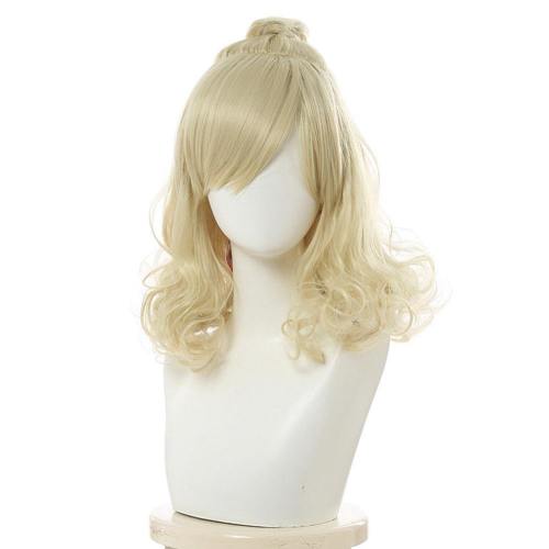 Game Animal Crossing Isabelle Heat Resistant Synthetic Hair Carnival Halloween Party Props Cosplay Wig