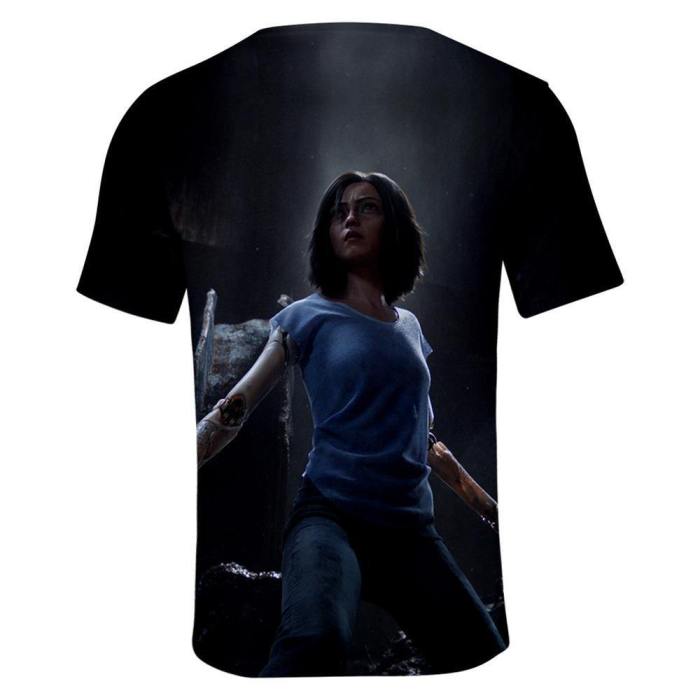 Alita T-Shirt - Battle Angel Graphic T-Shirt Csos983