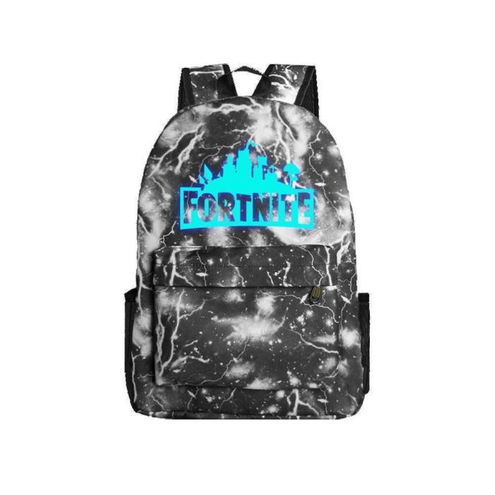 Game Fortnite 17  Canvas Luminous Bag Backpack Csso089
