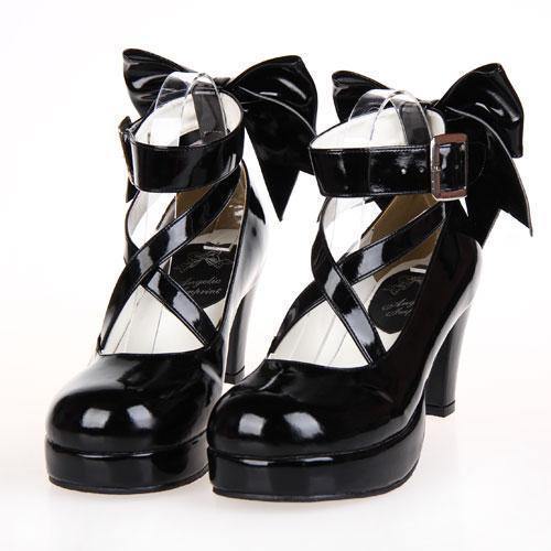 Puella Magi Madoka Magica Cosplay Shoes Japanese Style Anime Lolita Shoes High Heels
