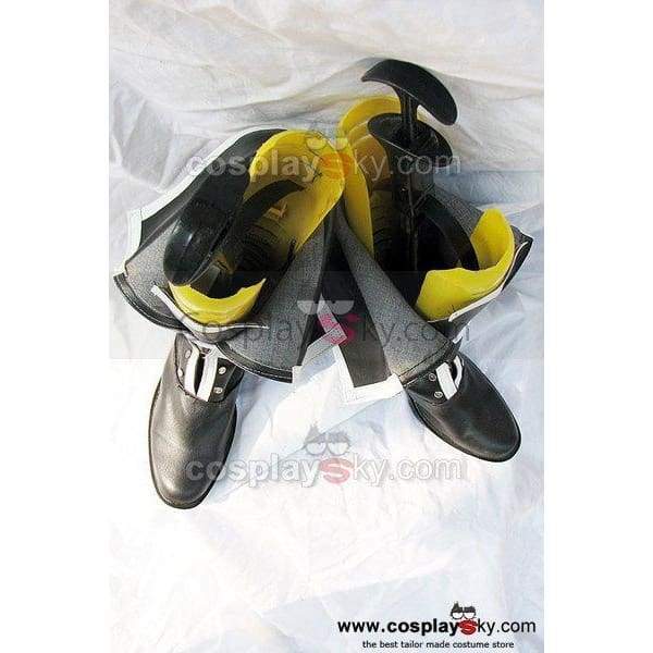 Togainu No Chi Ganji Cosplay Boots Shoes Black