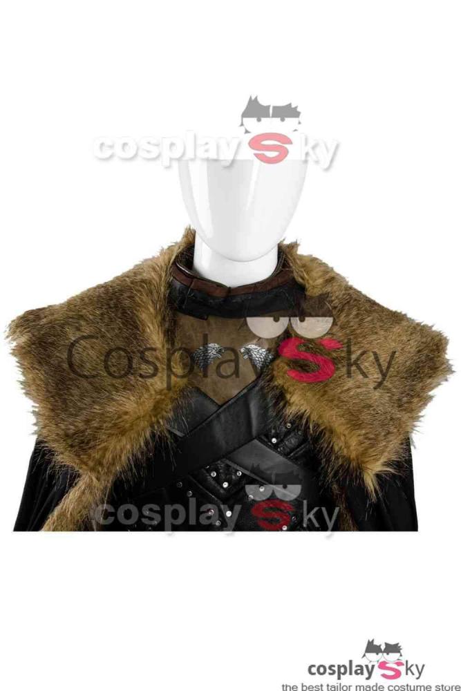 Got 8 Game Of Thrones Season 8 Jon Snow Outfit Cosplay Costume