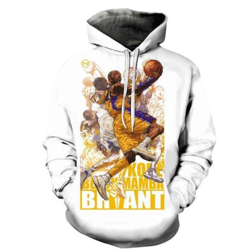 Kobe Bryant Basketball Print 3D - Sweatshirt, Hoodie, Pullover
