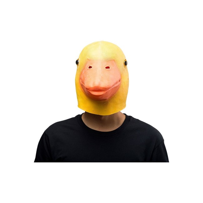 Duck Mask Halloween Animal Latex Mask Full Face Mask Adult Cosplay Props