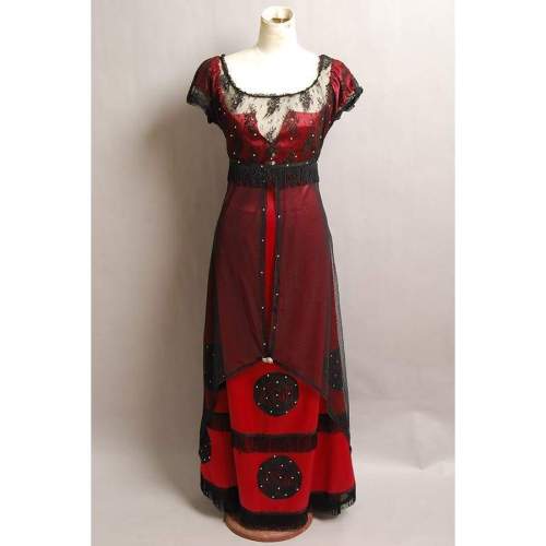 Titanic Rose Jump Dress Costume Edwardian