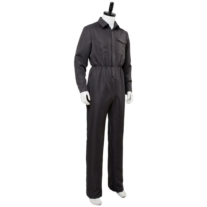 Horror Movie Halloween Michael Myers Jumpsuit Cosplay Costume