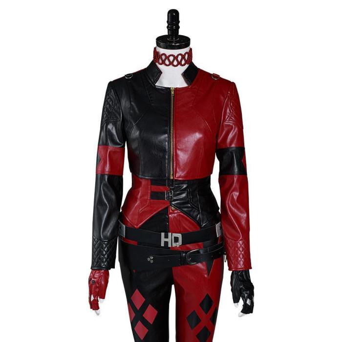 The Suicide Squad () Harleen Quinzel Vest Pants Outfits Halloween Carnival Suit Cosplay Costume