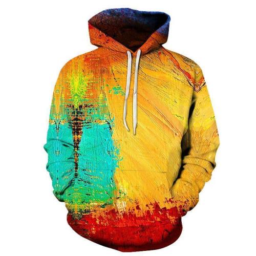 Oil Painting 3D - Sweatshirt, Hoodie, Pullover